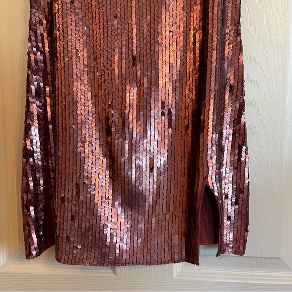 Free People Sequin Mini Dress - Picture 4 of 11